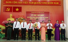 Ông Võ Công Thành tái đắc cử Chủ tịch HĐND phường Phú Thạnh với tỷ lệ tín nhiệm tuyệt đối