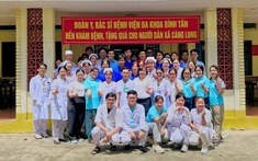 Hành trình nhân ái: Bệnh viện Đa khoa Bình Tân mang niềm vui sức khỏe đến với người dân Càng Long, Vĩnh Long