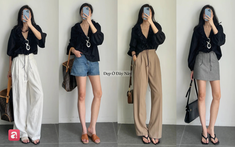 Mặc đẹp cả tuần chỉ với 1 chiếc áo blouse đen: Từ đi làm tới dạo phố đều hợp cả
