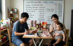 Chồng lương 20 triệu nuôi cả nhà, vợ ở nhà chăm con tưởng êm ấm nhưng lại châm ngòi tranh cãi dữ dội về hai chữ “đủ sống”