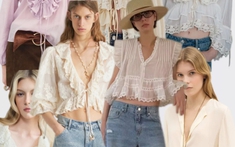 Không cộp mác "bánh bèo": Áo ren bèo nhún hè 2026 được mặc theo cách tinh tế và có gu hơn bao giờ hết