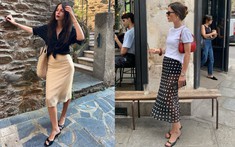 Phụ nữ Pháp mặc đẹp suốt mùa hè nhờ 4 mẫu chân váy