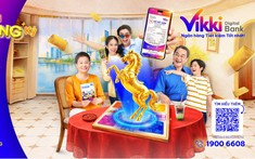 Tiết kiệm Vikki Trúng Ngựa Vàng ký: Cơ hội trúng giải đặc biệt Ngựa vàng 10 lượng
