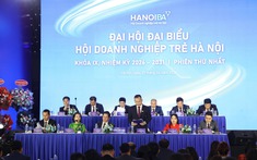 Đại hội hội doanh nghiệp trẻ Hà Nội khóa IX phiên thứ nhất