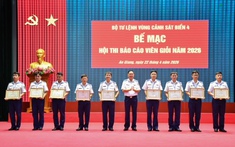 Sôi nổi Hội thi báo cáo viên giỏi tại Bộ Tư lệnh Vùng Cảnh sát biển 4