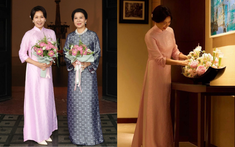 Phu nhân Tổng Bí thư, Chủ tịch nước Tô Lâm tặng Áo dài cho Phu nhân Tổng thống Hàn Quốc: Nhiều khung hình đẹp mỹ mãn trong chuyến thăm