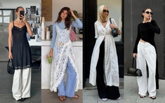 Phối váy với quần là một cách tuyệt vời đáng thử cho hè này!