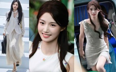 Mỹ nữ "luộm thuộm nhất showbiz" đã thoát kiếp xuề xòa: Mặc đẹp ổn định, cứ xuất hiện là bừng sáng