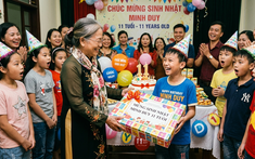 Sinh nhật 11 tuổi của con trai tôi, mẹ chồng tặng cháu một món quà lớn tới mức vợ chồng tôi lao đao vì nó