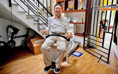 Thang ghế stairlift - giải pháp cho người lớn tuổi mà không cần cải tạo nhà