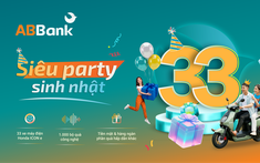 Từ 11/5: ABBank “đãi tiệc sinh nhật” cùng khách hàng với 33 xe điện và hàng chục ngàn quà tặng
