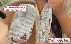 Phương pháp ủ tóc bằng giấy bạc đang nổi khắp: Nhìn đơn giản nhưng hiệu quả khá bất ngờ