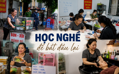 Khi vỉa hè không còn là nơi mưu sinh dễ dàng: Nhiều lao động bắt đầu học nghề ngắn hạn để đổi hướng