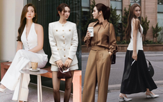 Mỹ nhân mặc đồ công sở đẹp nhất showbiz, ngắm 100 lần vẫn không biết chán là gì