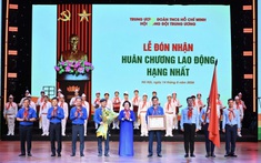 Đội TNTP Hồ Chí Minh đón nhận Huân chương Lao động hạng Nhất: 85 năm vững bước tiến vào kỷ nguyên mới