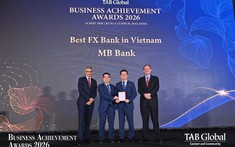 MB lần thứ ba liên tiếp được vinh danh “Ngân hàng giao dịch ngoại hối tốt nhất Việt Nam 2026”