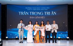 Lan tỏa giá trị biết ơn trong lễ trưởng thành tuổi 15 của học sinh Trường THCS Dịch Vọng Hậu