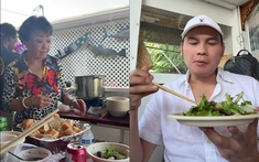 Danh ca Hương Lan cắt tóc lạ, nấu đồ Việt cho người Mỹ ăn