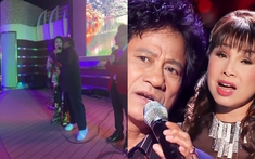 Chế Linh bất ngờ hôn má một đàn em: "Giờ mình già rồi, thôi thì hôn đại đi"