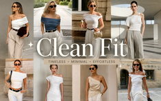 Không cần đồ hiệu đắt tiền, phụ nữ theo đuổi clean fit vẫn toát lên khí chất rất riêng