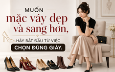 Muốn mặc váy đẹp và sang hơn, hãy bắt đầu từ việc chọn đúng giày