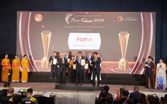 Foxia đã chính thức được vinh danh tại Giải thưởng Sao Khuê 2026
