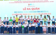 Rực lửa sức trẻ: Hơn 5.000 chiến sĩ ra quân các chương trình, chiến dịch tình nguyện hè năm 2026