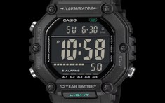 Casio bán đồng hồ dây siêu dài giá 1,2 triệu đồng, đeo vừa cả ngoài áo khoác