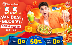 ShopeeFood 5.5 vạn deal muôn vị đổ bộ, đón hè no nê quên lối về