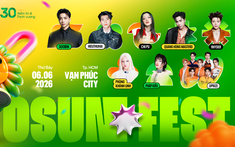 OSUNFEST 2026 mở bán vé: Chủ thẻ OCB có lợi thế “chốt slot” trước, fandom chuẩn bị sẵn sàng