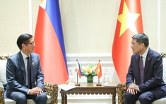 Thủ tướng Lê Minh Hưng hội kiến Tổng thống Philippines