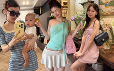 Mỹ nhân sinh con xong "lên hương" nhan sắc lẫn style, ngắm xong chị em bảo: Chẳng sợ đẻ nữa!