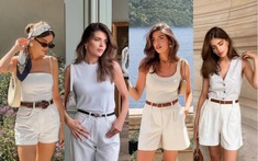 Quiet luxury mùa hè: Vì sao phụ nữ Pháp luôn dành chỗ cho áo tank top trong tủ đồ?