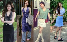 Tủ đồ mùa hè của Triệu Lộ Tư không có gì quá đặc biệt, nhưng cách cô phối đồ lại rất đáng học hỏi