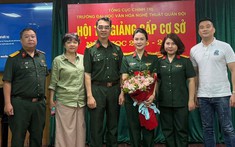 Nữ thạc sĩ, trung tá quân đội 3 năm liên tiếp thi giáo viên dạy giỏi: "Là nghệ sĩ cũng cần phải học"