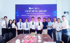 Lễ ký kết hợp tác chiến lược giữa Saigon Postel (SPT) và Naiscorp Robotics
