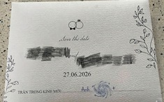 Tấm thiệp mời cưới gây xôn xao nhất hôm nay: Gửi đồng nghiệp đã có gia đình nhưng cách ghi tên lại khiến hội chị em tranh cãi nảy lửa