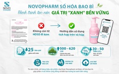 Dược Novopharm số hóa bao bì, vận hành chuyển đổi xanh - Hòa nhịp cùng xu hướng Net Zero toàn cầu!