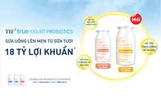 Tập đoàn TH ra mắt Sữa Uống Lên Men Hương Đào Tự Nhiên và Hương Dứa Tự Nhiên