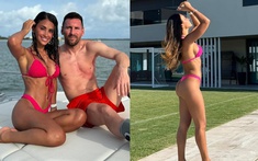 Vợ Messi đẹp như hoa hậu, U40 body ngày càng bốc lửa