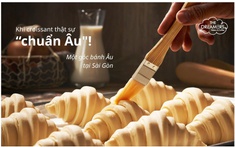 Góc bánh chuẩn Âu đang được giới trẻ TP.HCM truyền tai: Croissant “ngàn lớp” chạm nhẹ đã thấy giòn tan