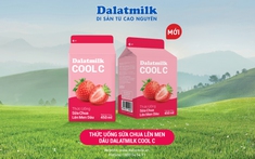 Thức uống sữa chua lên men Dâu Dalatmilk Cool C vừa ra mắt có gì đặc biệt?