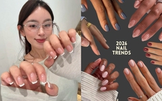 Nail 2026 không còn chuộng đính đá, phụ nữ sành điệu đang mê những bộ móng tinh giản