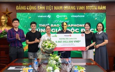 Thuê bao VinaPhone trúng độc đắc Lotto gần 10 tỷ đồng