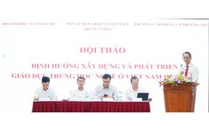 Xây dựng trung học nghề thành hướng giáo dục có chất lượng, có chuẩn mực, có giá trị xã hội