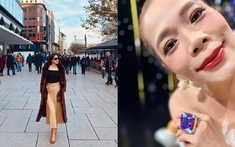 Nữ ca sĩ là Phó Chủ tịch tập đoàn làm mất viên kim cương 7,2 carat