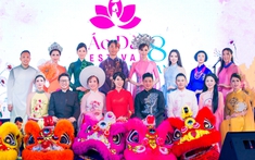 NTK Vũ Thảo Giang kể chuyện di sản qua bộ sưu tập “Tứ Bình Phú Quý” tại Mỹ