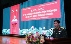 Kinh nghiệm bồi dưỡng kỹ năng tuyên truyền miệng 
cho học viên Trường Sĩ quan Chính trị