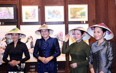 Phu nhân Thủ tướng Lê Minh Hưng cùng Phu nhân Thủ tướng các nước Lào, Campuchia, Thái Lan tham gia hoạt động giao lưu văn hóa