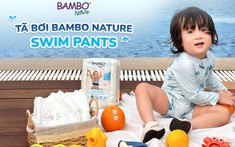 Mùa hè sành điệu của con: Tã bơi Bambo Nature, nhẹ tênh dưới nước!